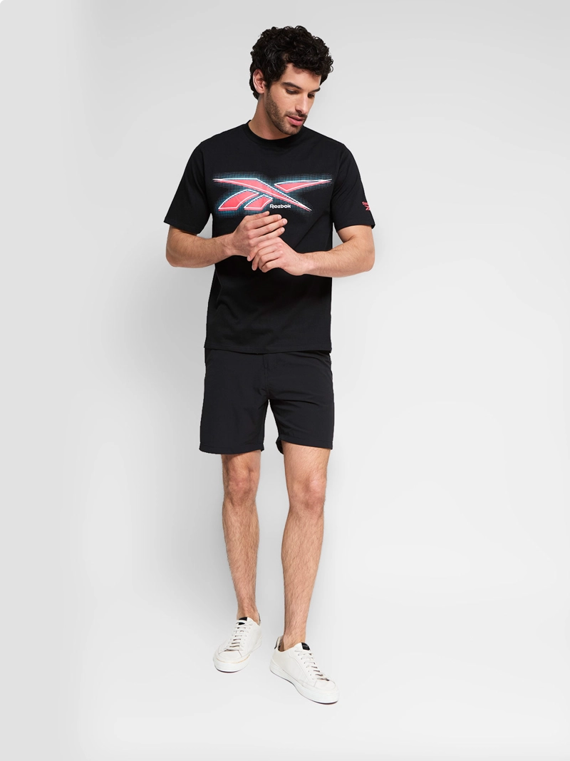 POLERA HOMBRE REEBOK ALGODÓN 80 S VECTOR - 4