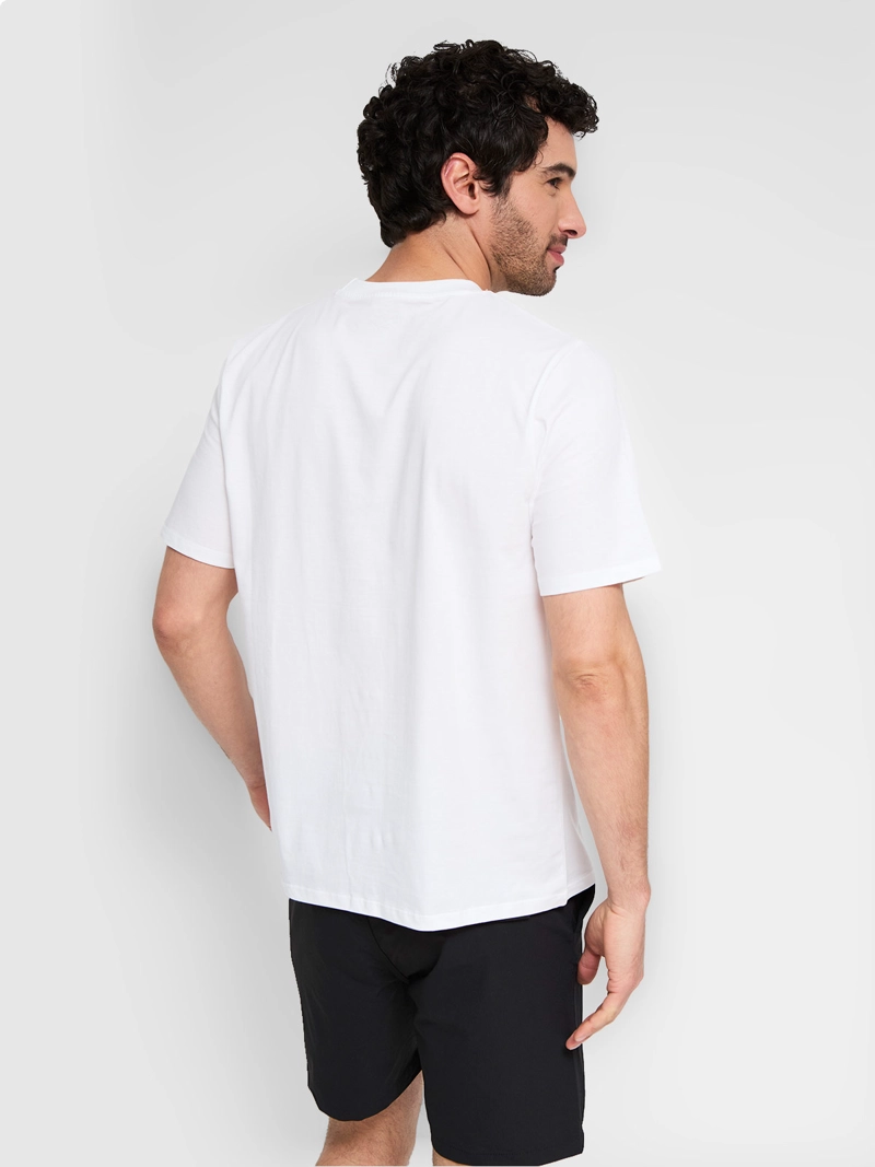POLERA HOMBRE REEBOK ALGODÓN 80 S VECTOR - 2
