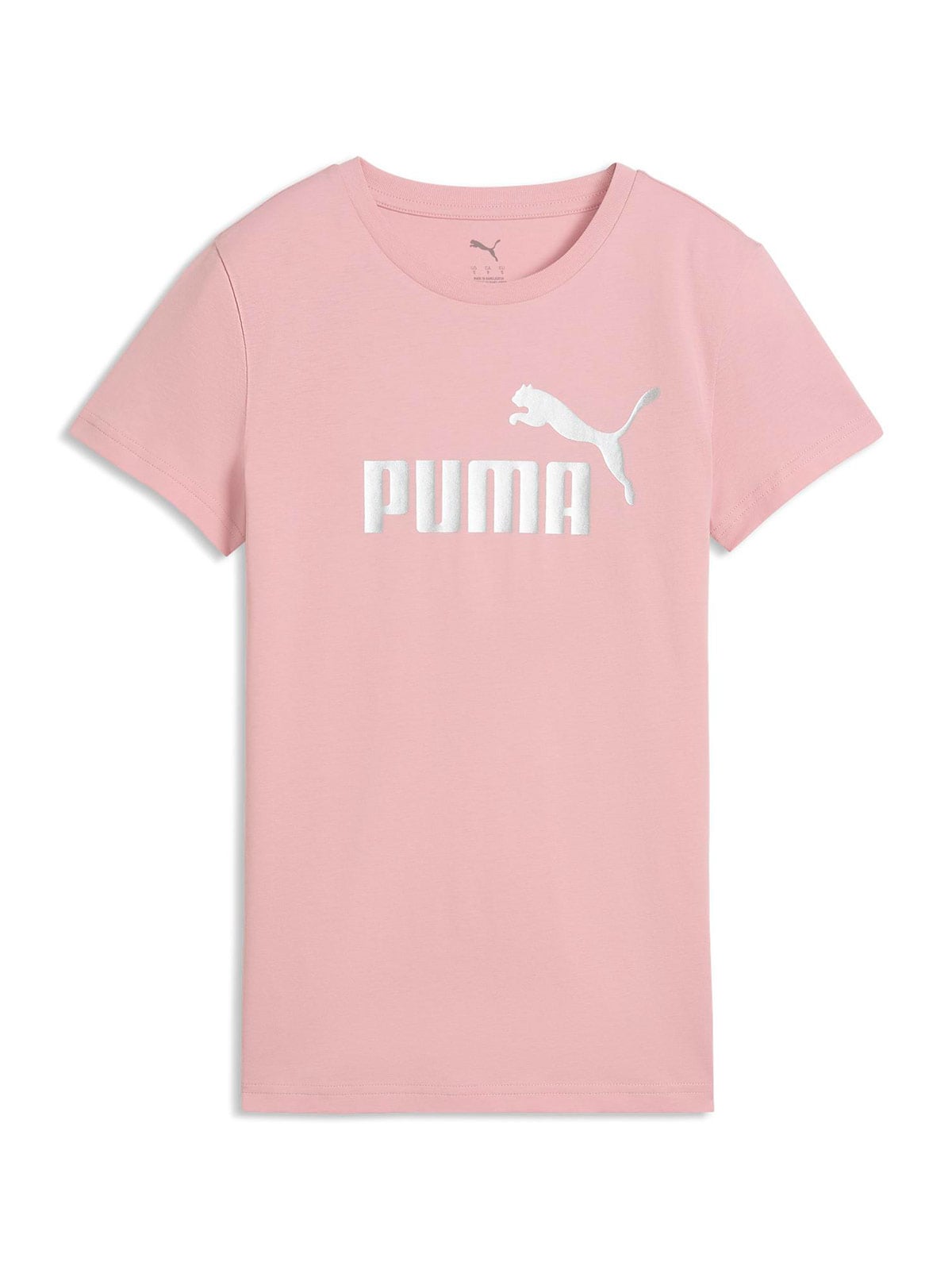 PUMA POLERA MUJER PUMA ALGODÓN METALLIC LOGO MANGA CORTA
