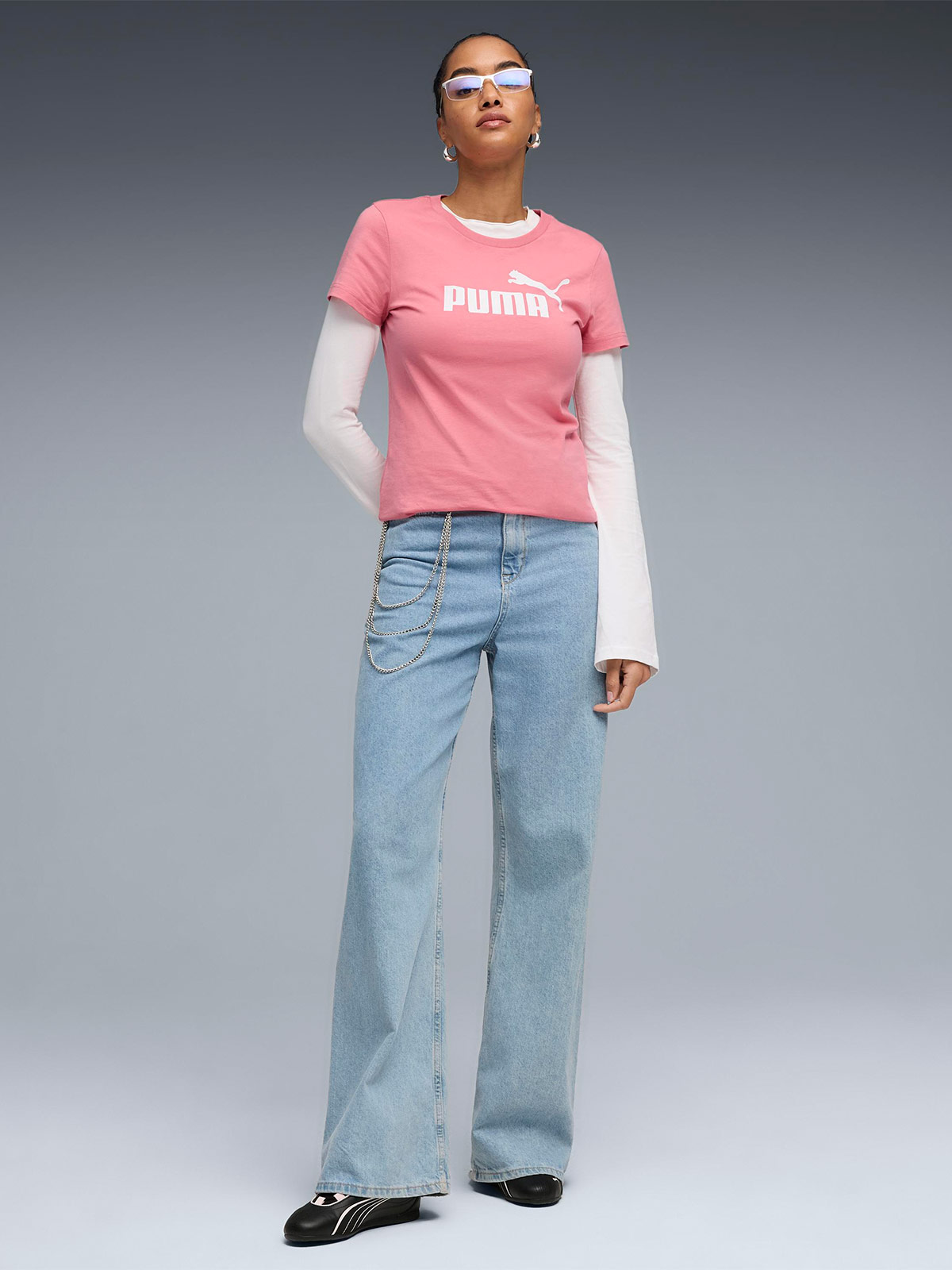 POLERA MUJER PUMA ALGODÓN MANGA CORTA - 3