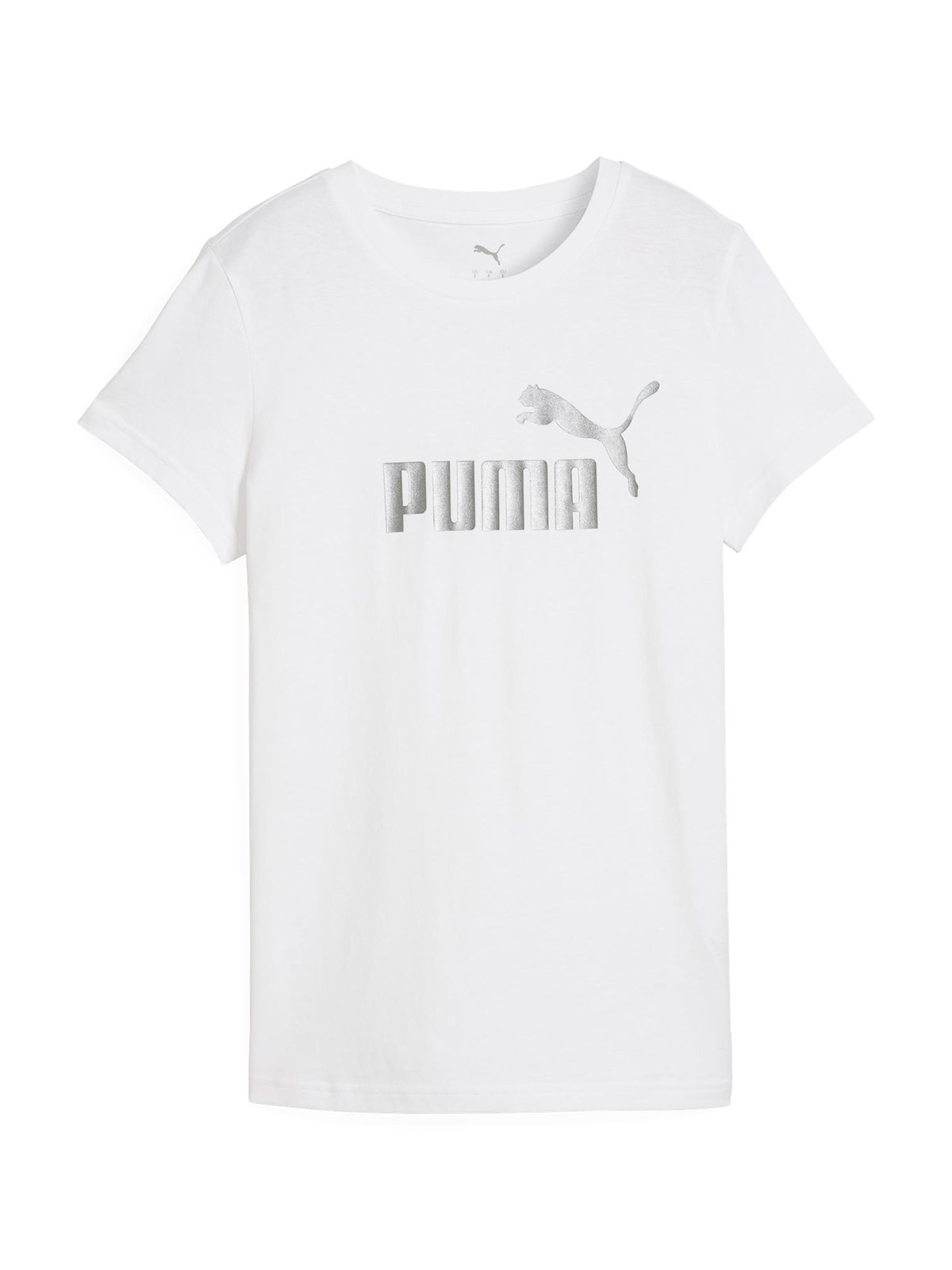 POLERA MUJER PUMA ALGODÓN METALLIC LOGO MANGA CORTA  - 3