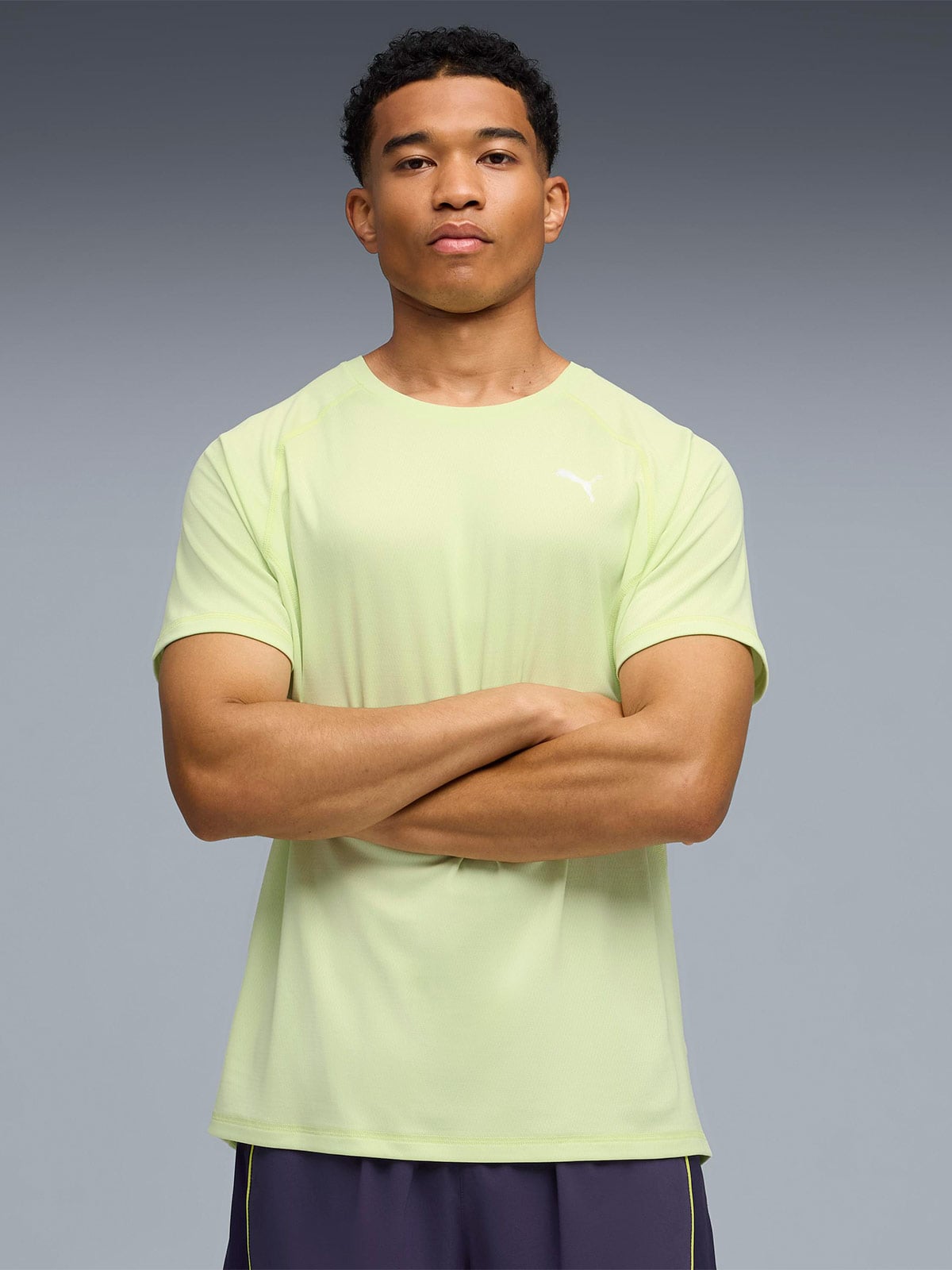 POLERA HOMBRE PUMA MANGA CORTA RUN VELOCITY - 1