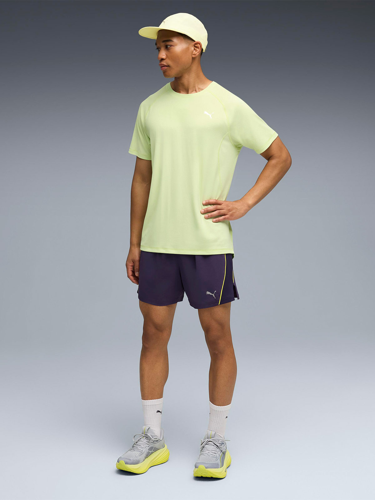 POLERA HOMBRE PUMA MANGA CORTA RUN VELOCITY - 5
