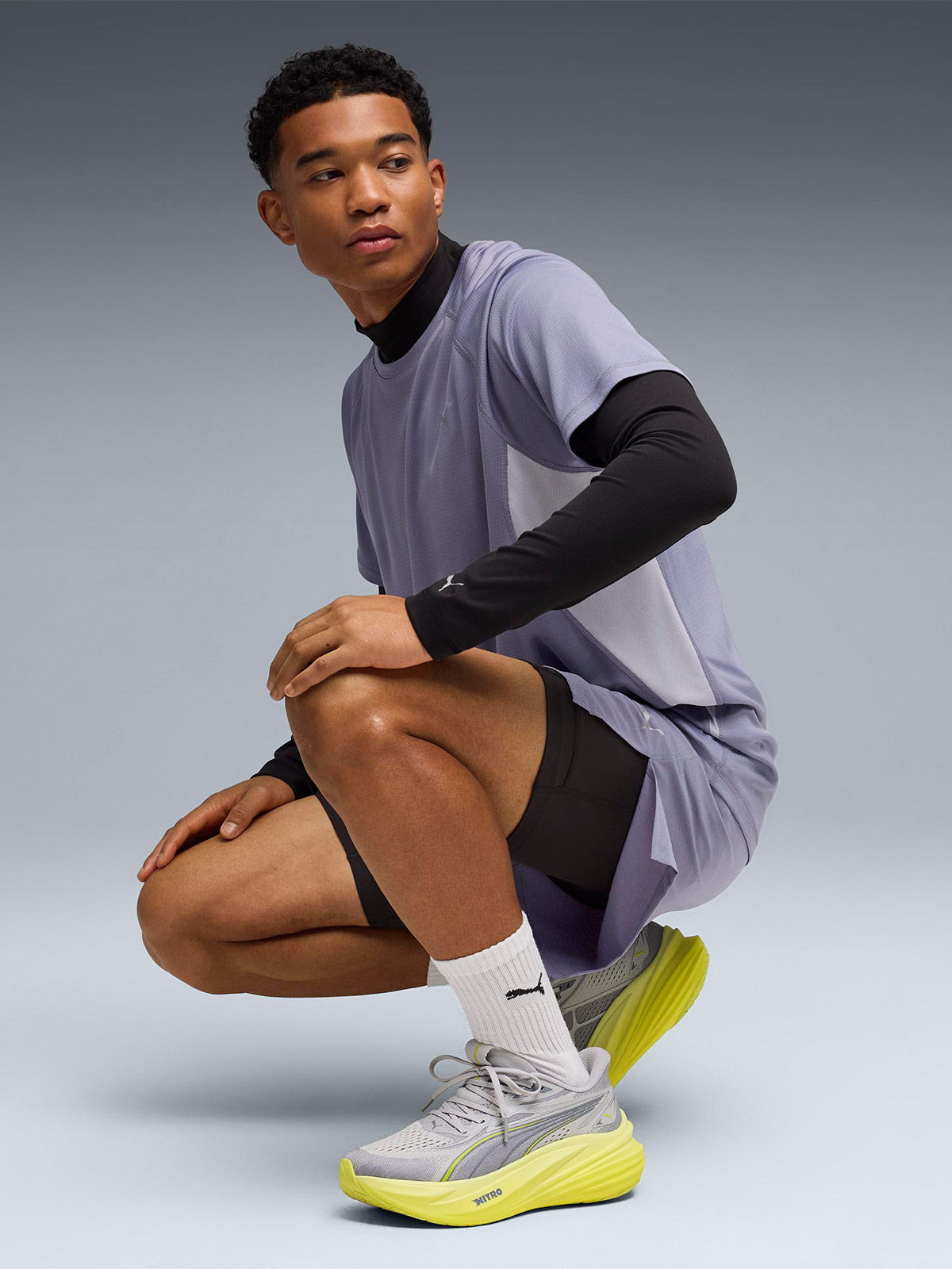 POLERA HOMBRE PUMA MANGA CORTA RUN VELOCITY - 4