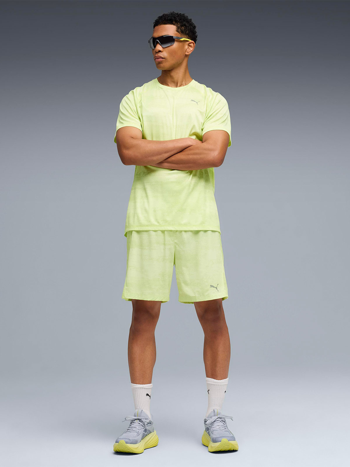 POLERA HOMBRE PUMA MANGA CORTA RUN VELOCITY - 4