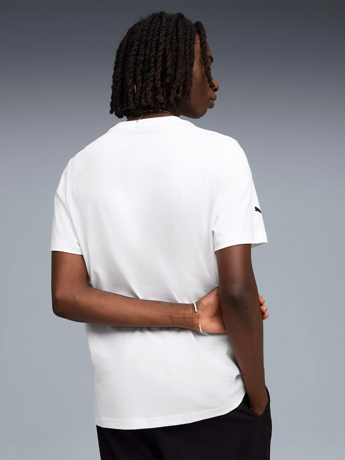 POLERA HOMBRE PUMA FERRARI ALGODÓN MANGA CORTA - 2