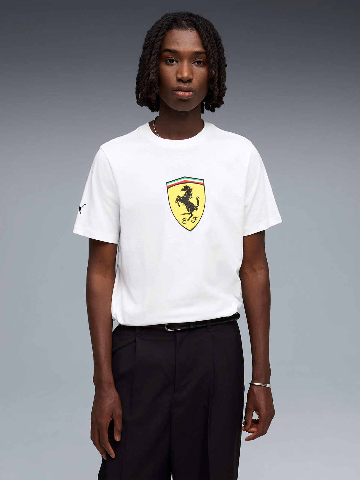 PUMA POLERA HOMBRE PUMA FERRARI ALGODÓN MANGA CORTA