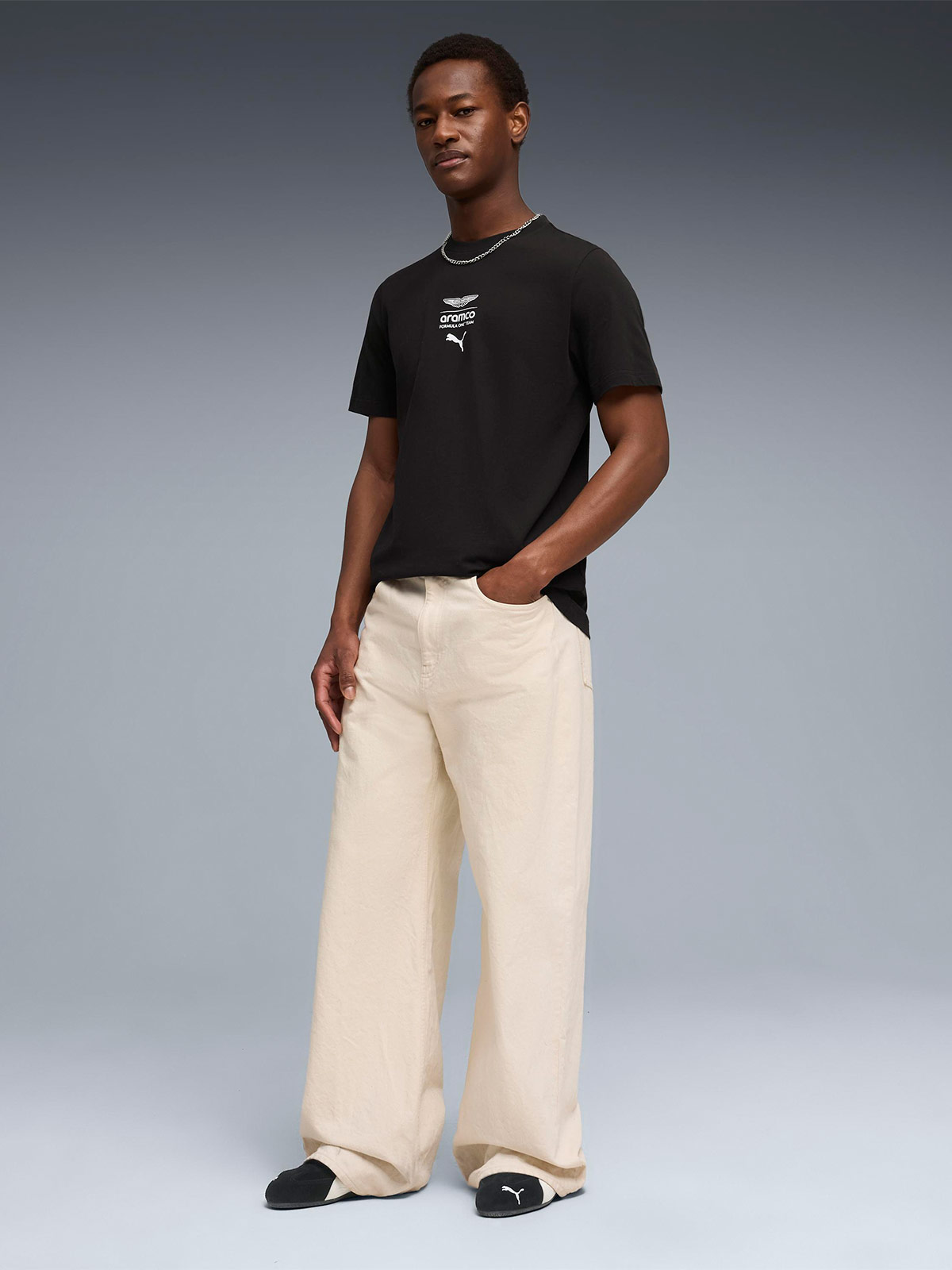 POLERA HOMBRE PUMA MANGA CORTA ASTON MARTIN - 4