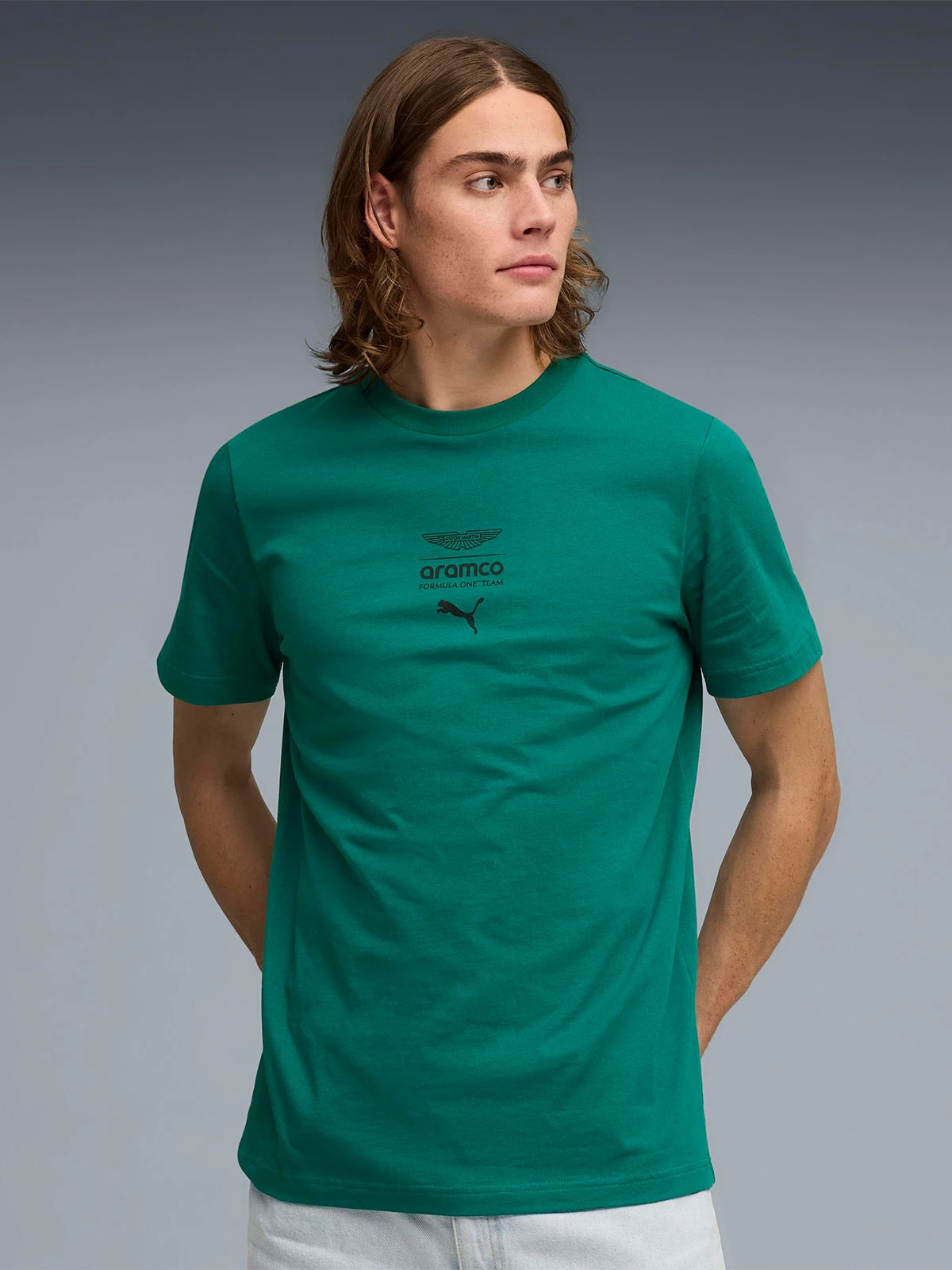 POLERA HOMBRE PUMA MANGA CORTA ASTON MARTIN - 1