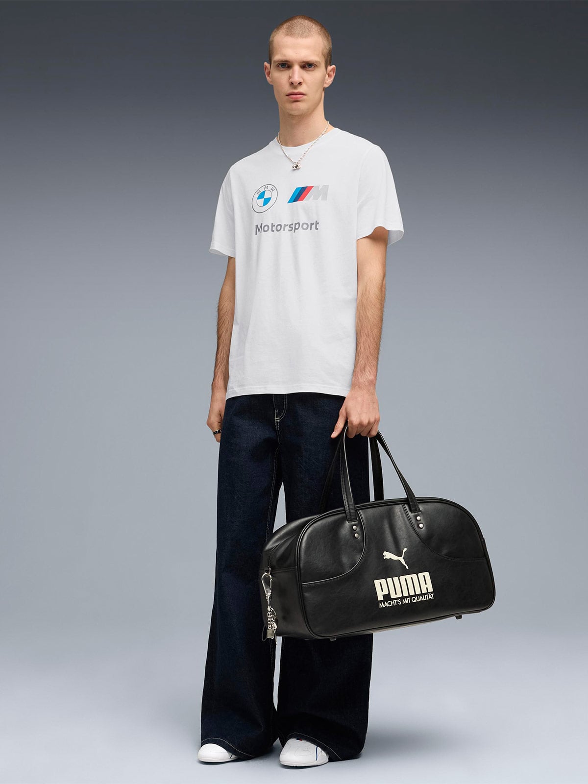 POLERA HOMBRE PUMA ALGODÓN MANGA CORTA BMW M MOTORSPORT - 5