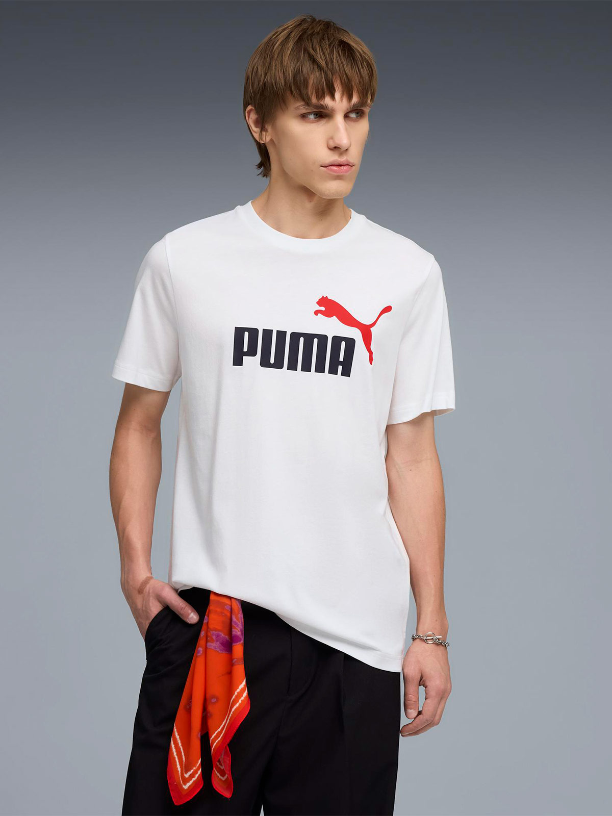 PUMA POLERA HOMBRE PUMA ESSENTIALS ALGODÓN