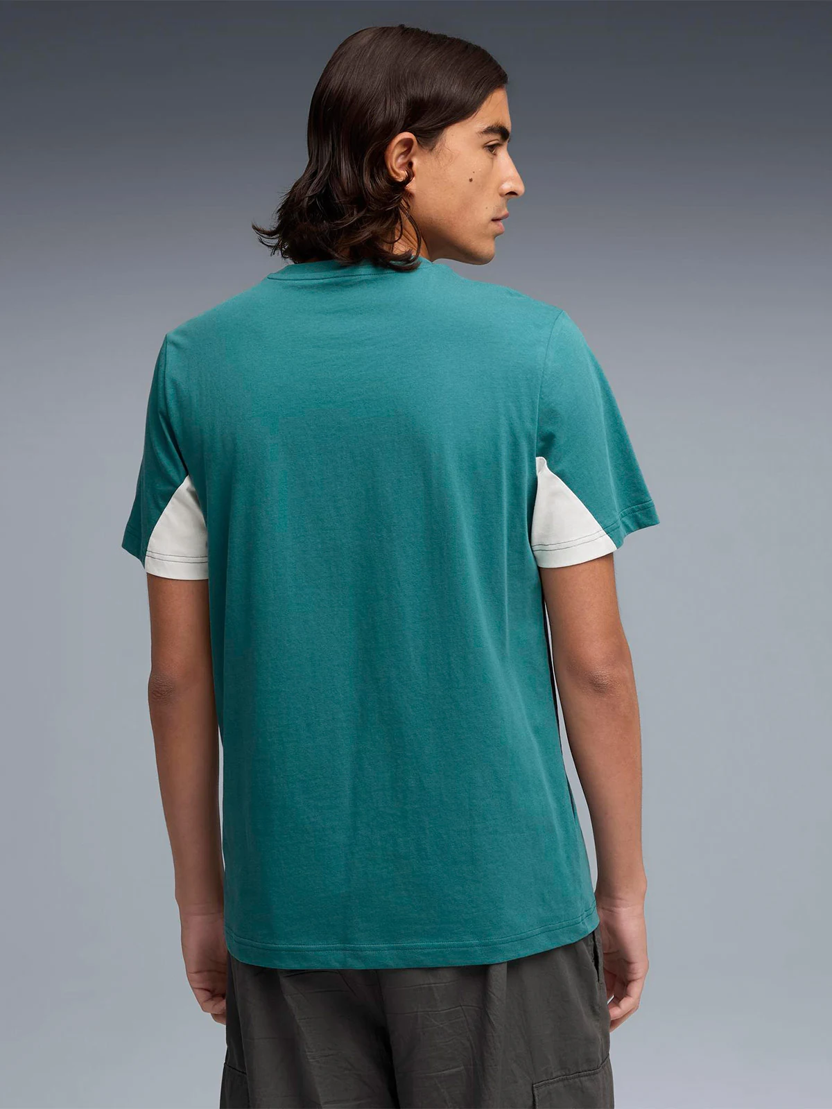 POLERA HOMBRE PUMA ALGODÓN BLOCK TEE MANGA CORTA - 2