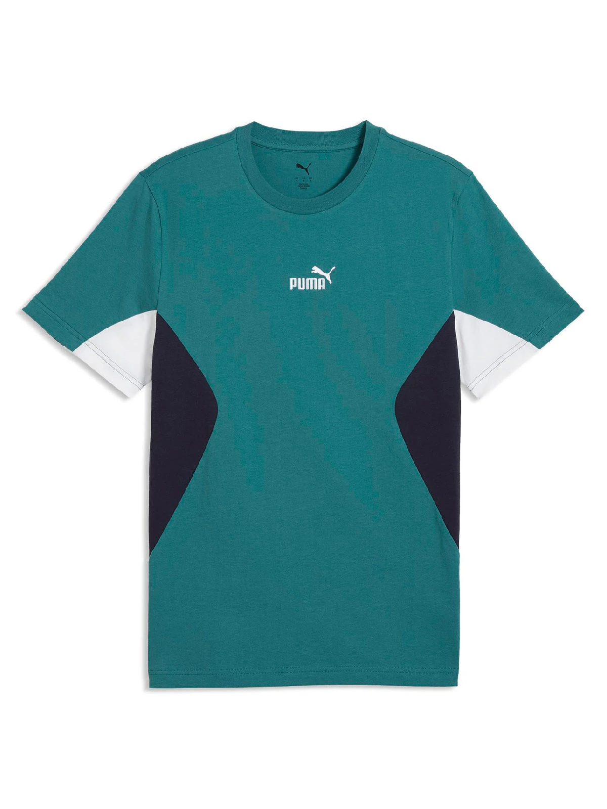 POLERA HOMBRE PUMA ALGODÓN BLOCK TEE MANGA CORTA - 3