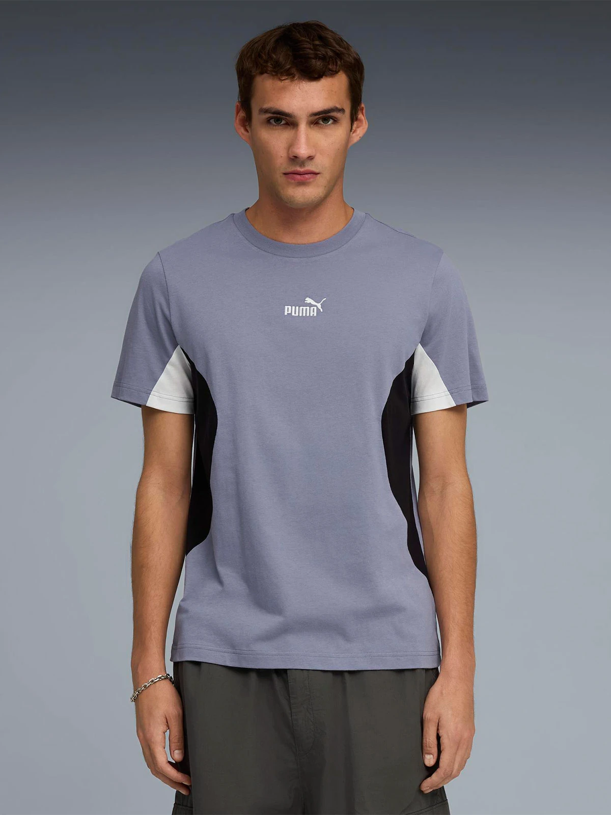PUMA POLERA HOMBRE PUMA ALGODÓN BLOCK TEE MANGA CORTA