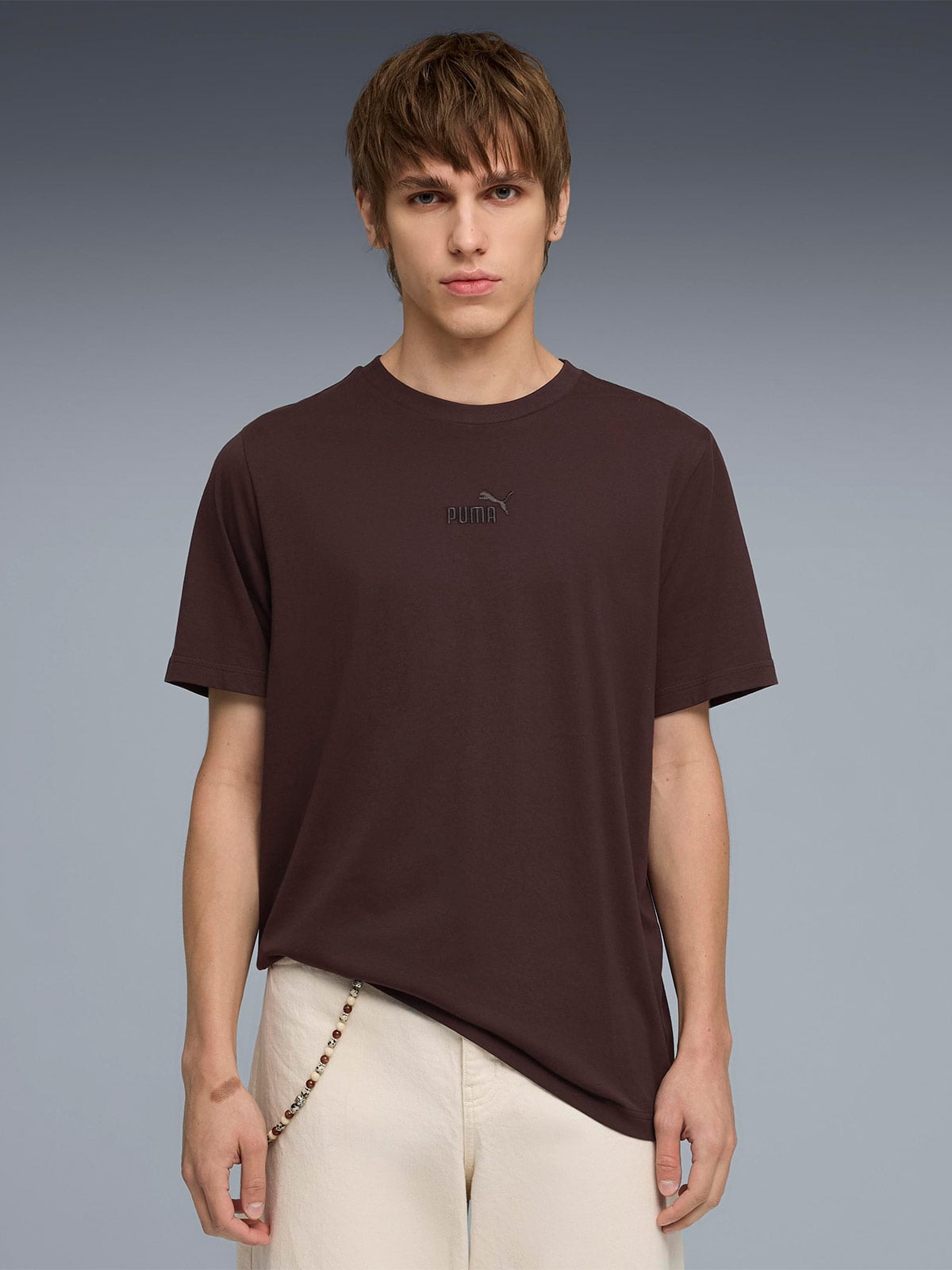 POLERA HOMBRE PUMA ALGODÓN MANGA CORTA