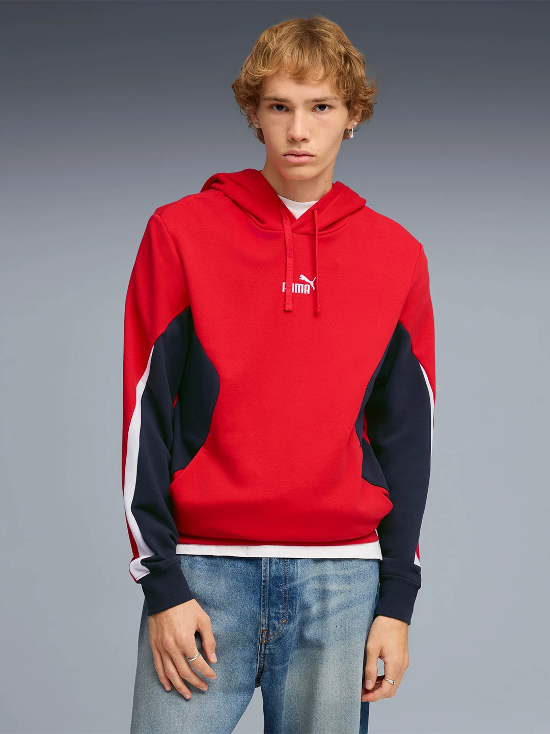 POLERÓN HOMBRE PUMA CANGURO BLOCK - 1