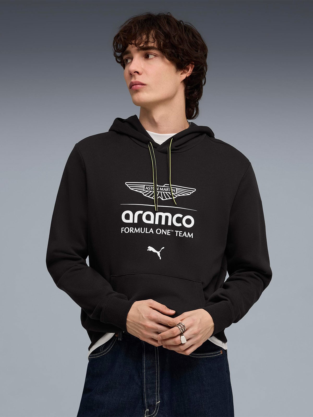 POLERON HOMBRE PUMA MANGA LARGA ASTON MARTIN - 1