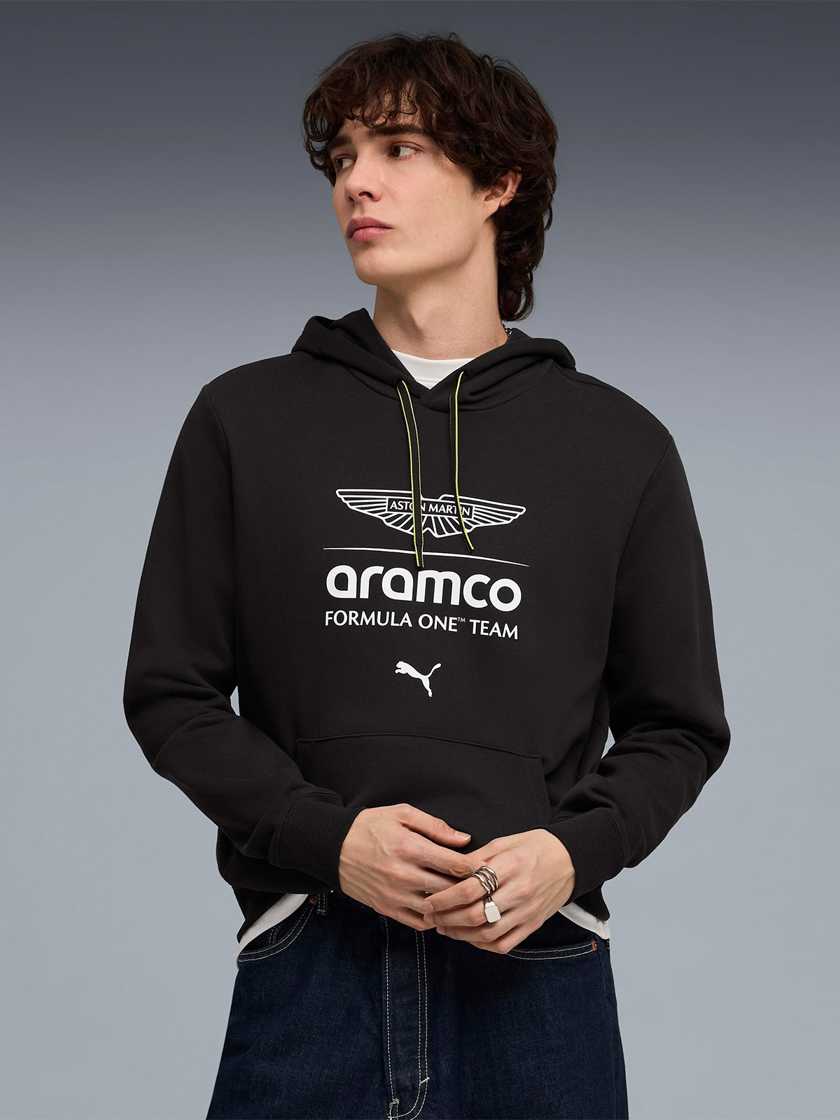 POLERON HOMBRE PUMA MANGA LARGA ASTON MARTIN - 1