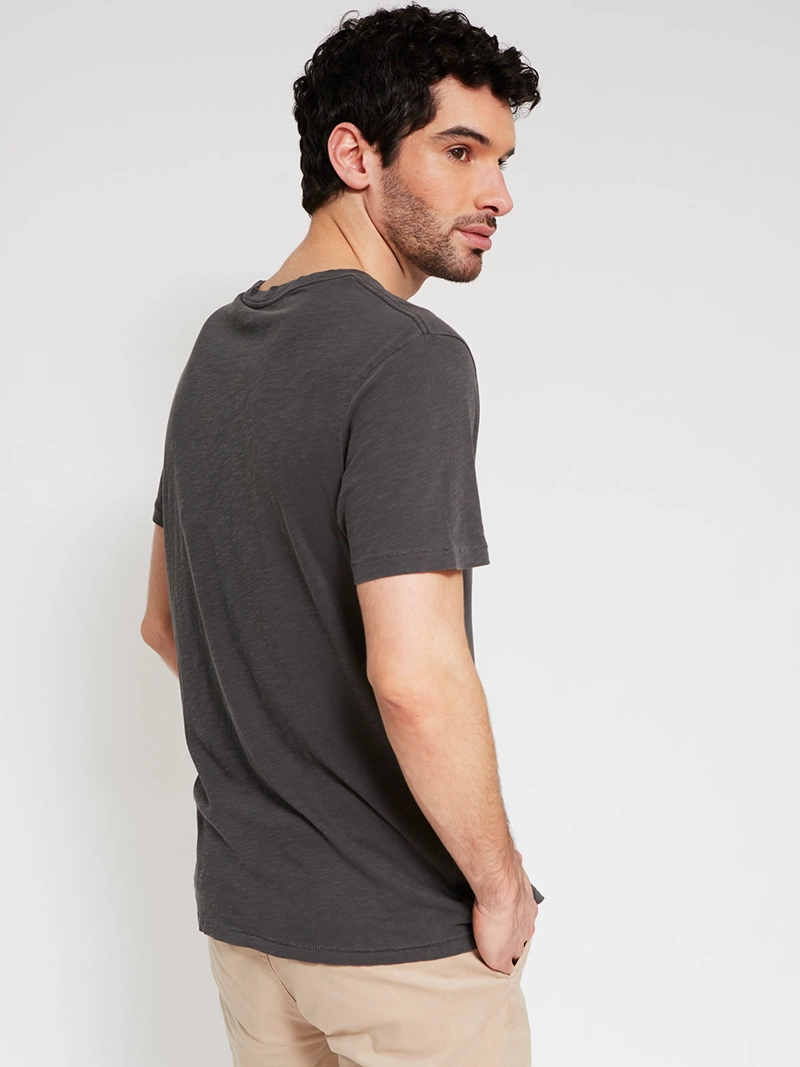 POLERA HOMBRE ROBERT LEWIS ALGODÓN CUELLO REDONDO MANGA CORTA - 2