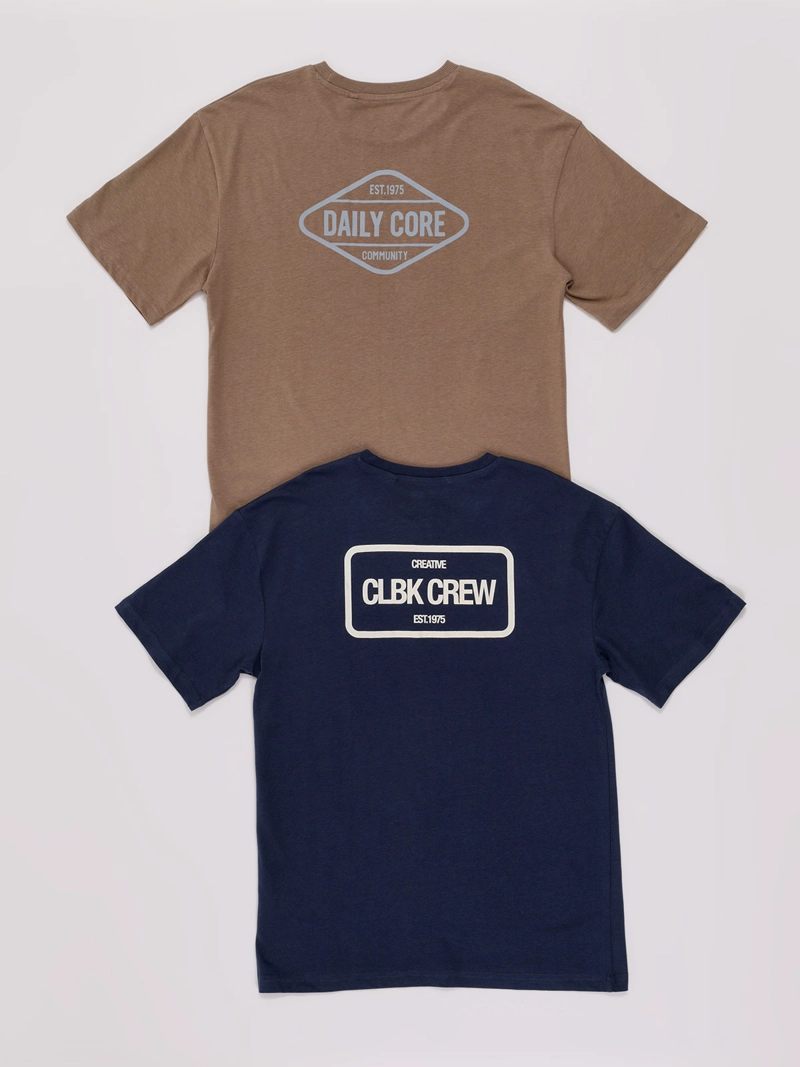 PACK X2 POLERAS NIÑO CLOUDBREAK MANGA CORTA ALGODÓN  - 2