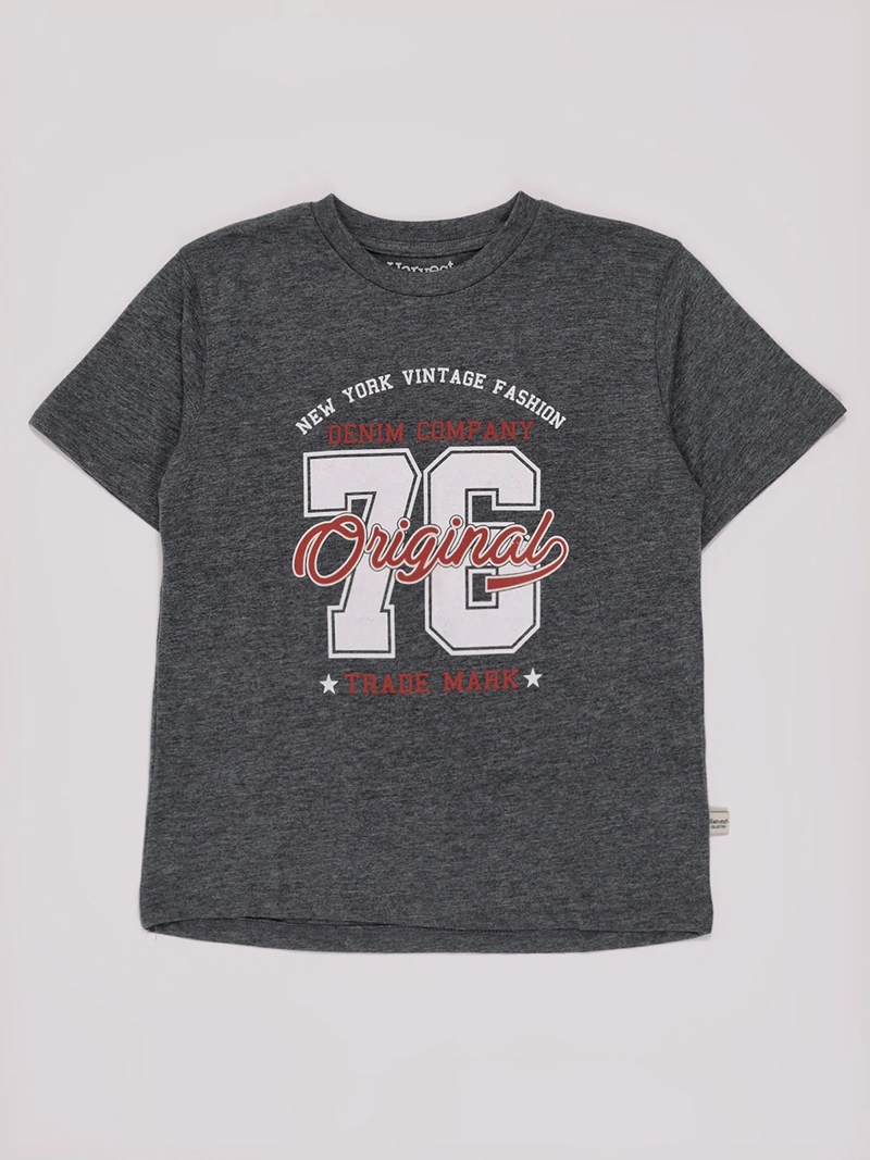 POLERA NIÑO HARVEST MANGA CORTA