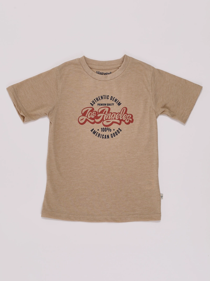 POLERA NIÑO HARVEST MANGA CORTA