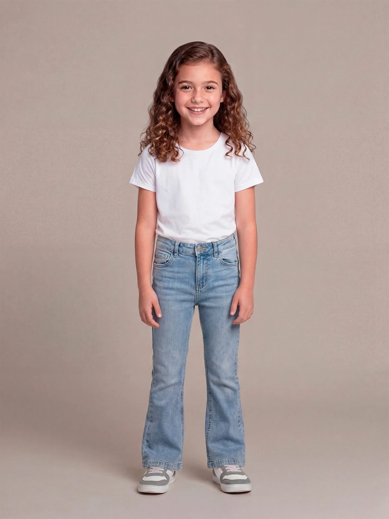 HARVEST JEANS NIÑA HARVEST ALGODÓN FLARE