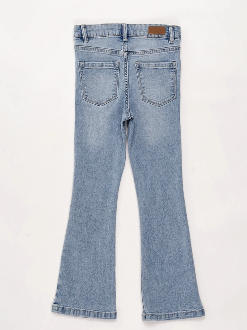 JEANS NIÑA HARVEST ALGODÓN FLARE - 4