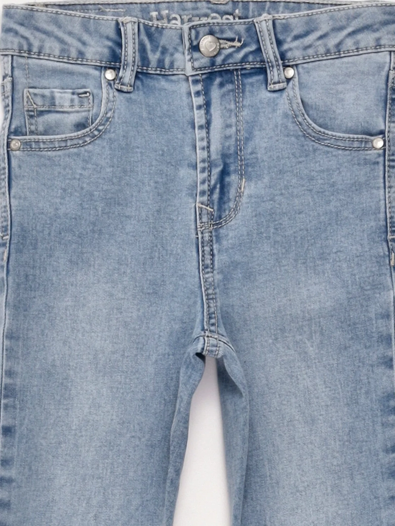 JEANS NIÑA HARVEST ALGODÓN FLARE - 5