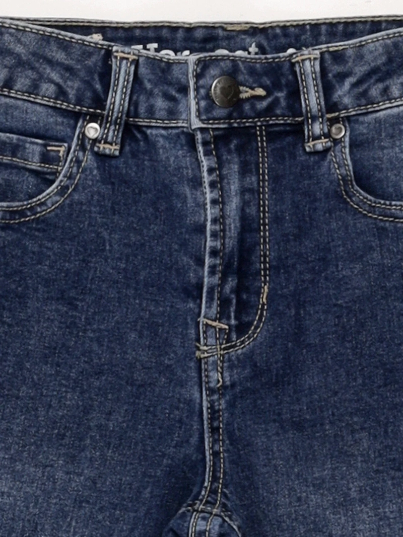 JEANS NIÑA HARVEST ALGODÓN FLARE - 5