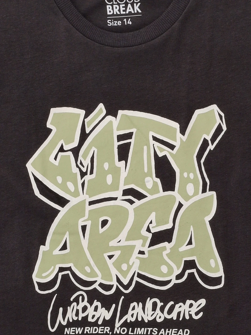 POLERA NIÑO CLOUDBREAK ALGODÓN MANGA CORTA - 5