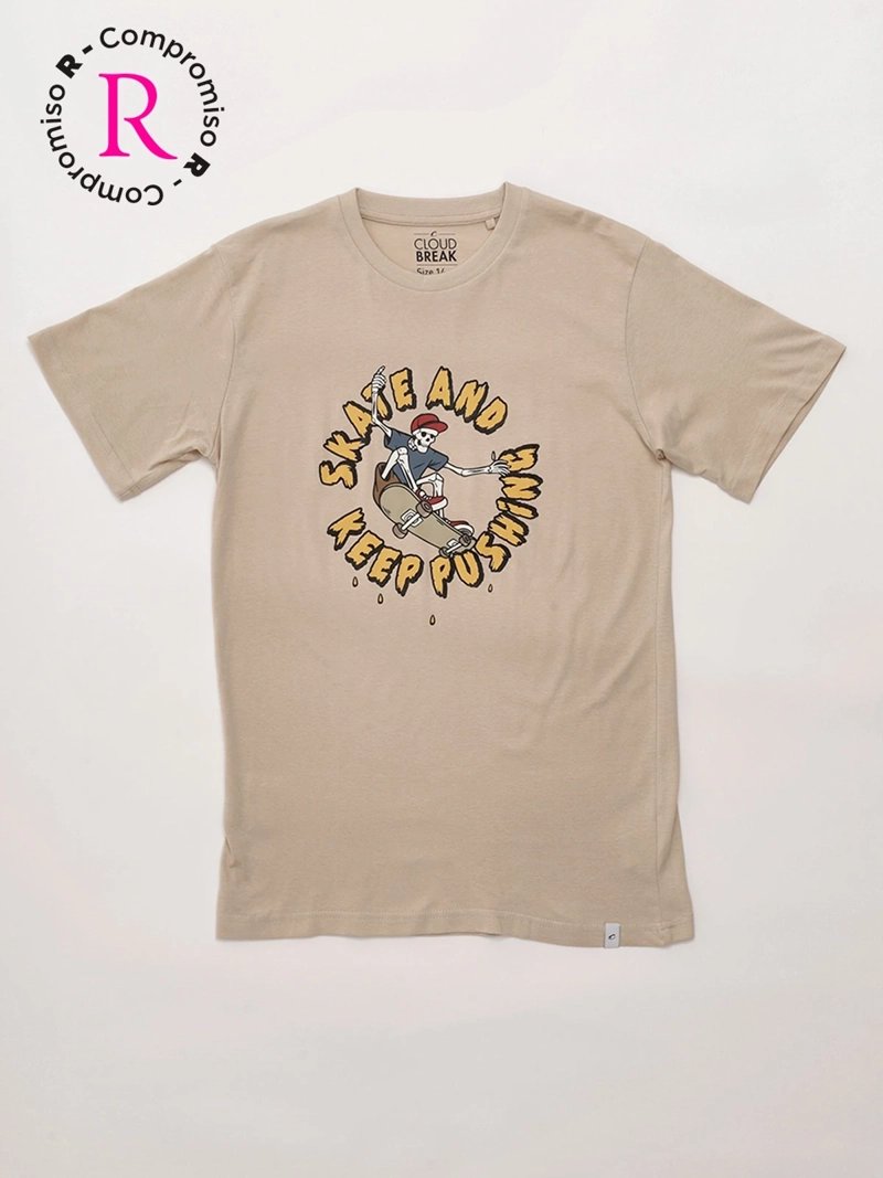 POLERA NIÑO CLOUDBREAK ALGODÓN MANGA CORTA - 3