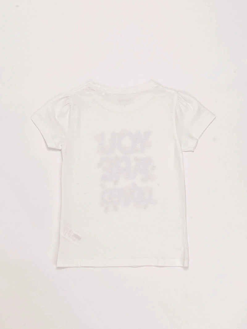 POLERA NIÑA HARVEST ALGODÓN MANGA CORTA PRINT - 4
