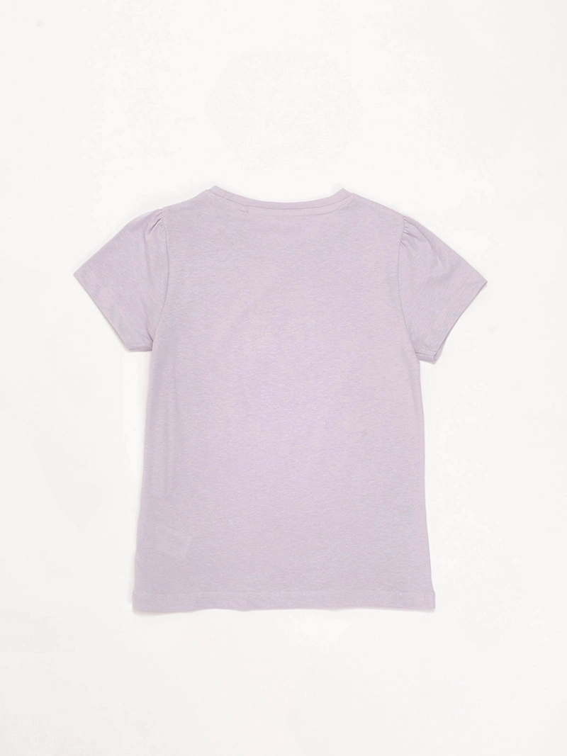 POLERA NIÑA HARVEST ALGODÓN MANGA CORTA PRINT - 4