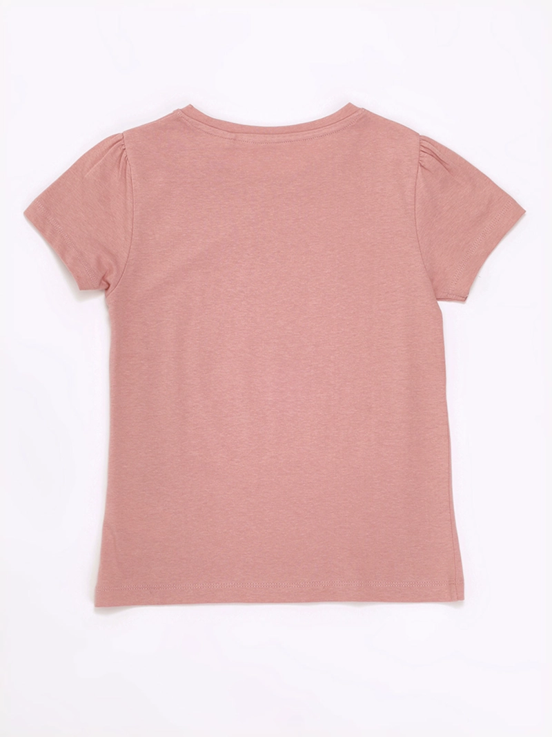 POLERA NIÑA HARVEST ALGODÓN MANGA CORTA PRINT - 2