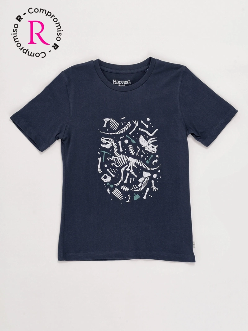 POLERA NIÑO HARVEST MANGA CORTA - 1