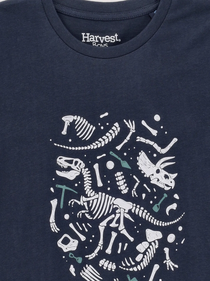 POLERA NIÑO HARVEST MANGA CORTA - 3