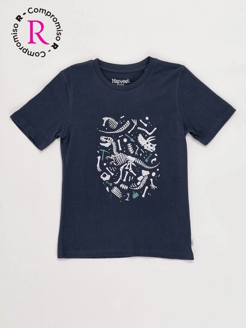 POLERA NIÑO HARVEST MANGA CORTA - 3
