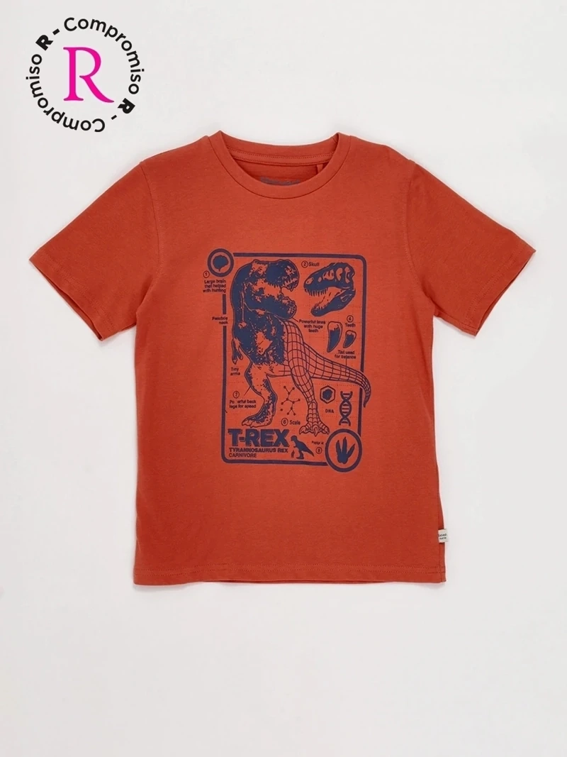 POLERA NIÑO HARVEST MANGA CORTA - 3