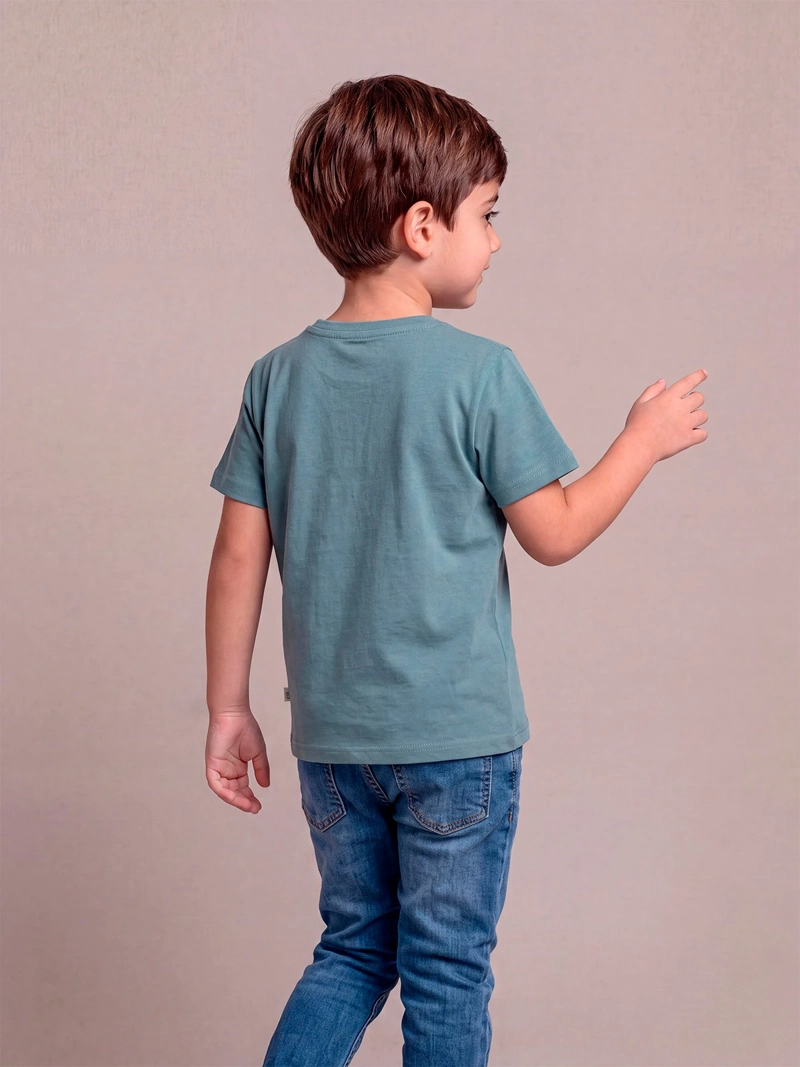 POLERA NIÑO HARVEST MANGA CORTA - 2