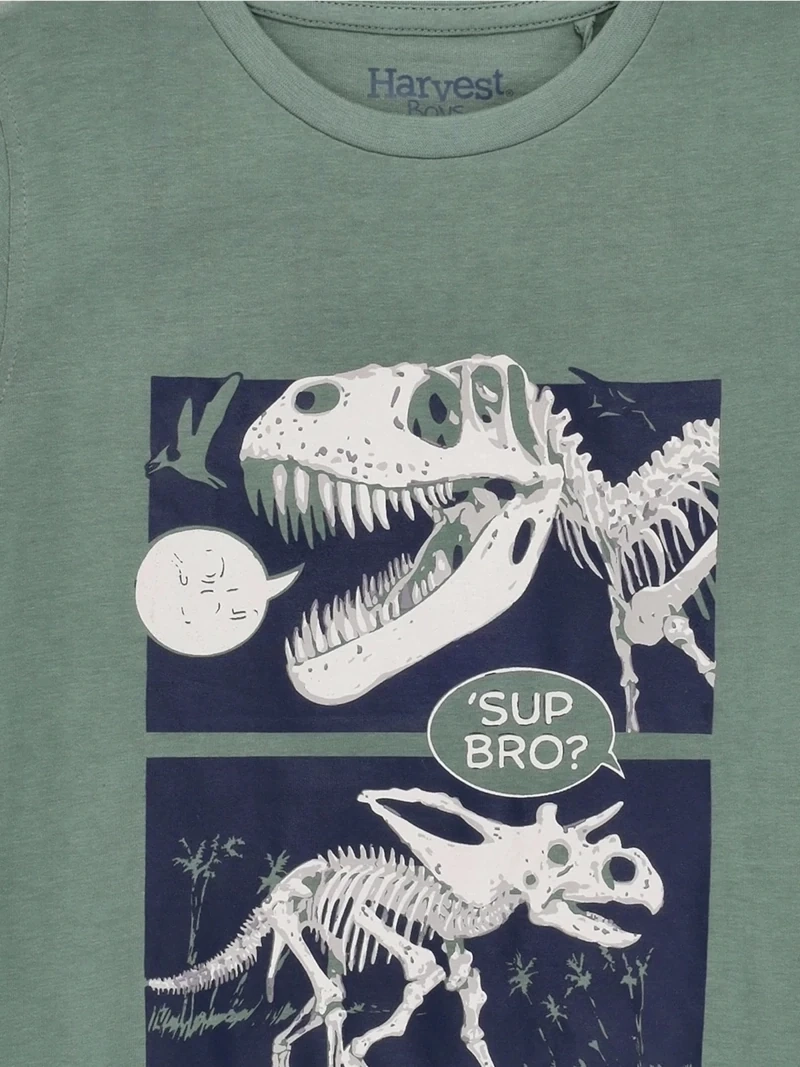 POLERA NIÑO HARVEST MANGA CORTA - 5