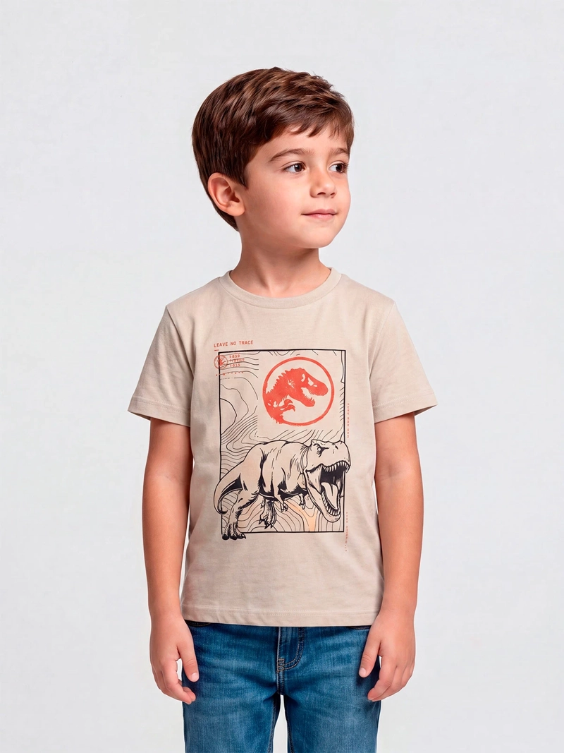 POLERA NIÑO HARVEST MANGA CORTA - 1