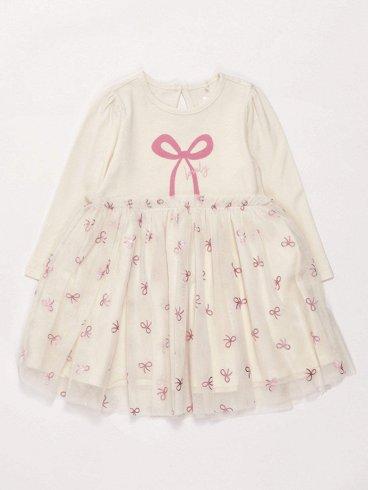 VESTIDO NIÑA BABY HARVEST ALGODÓN TUL BRILLO - 3