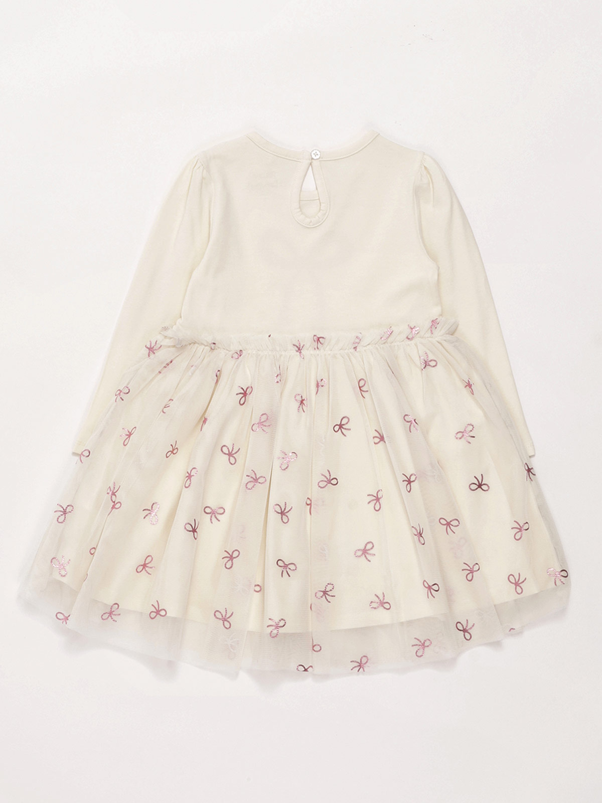 VESTIDO NIÑA BABY HARVEST ALGODÓN TUL BRILLO - 4