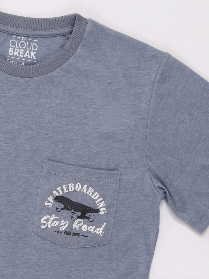 POLERA NIÑO CLOUDBREAK MANGA CORTA - 3