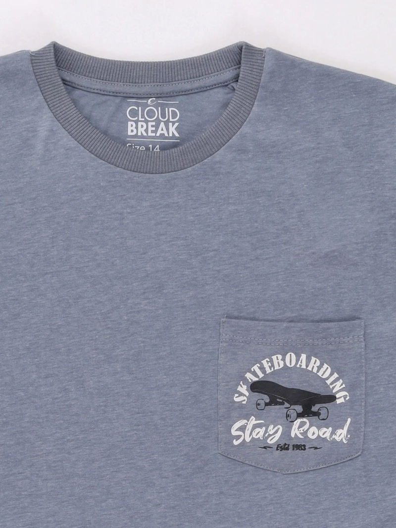 POLERA NIÑO CLOUDBREAK MANGA CORTA - 4