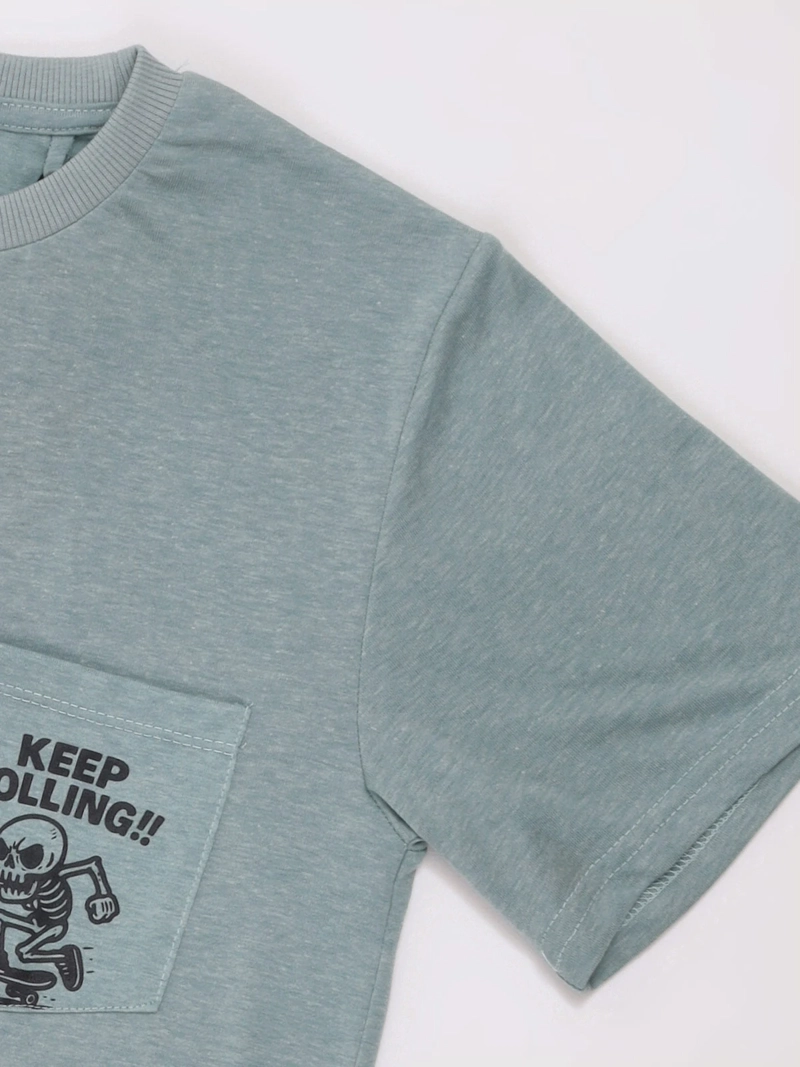 POLERA NIÑO CLOUDBREAK MANGA CORTA - 3