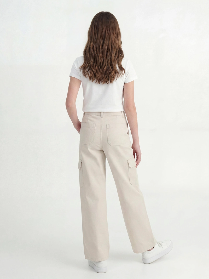 PANTALÓN NIÑA INDEX TEEN CARGO - 2