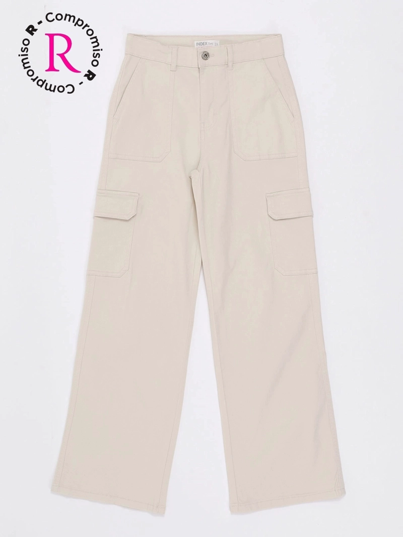 PANTALÓN NIÑA INDEX TEEN CARGO - 3