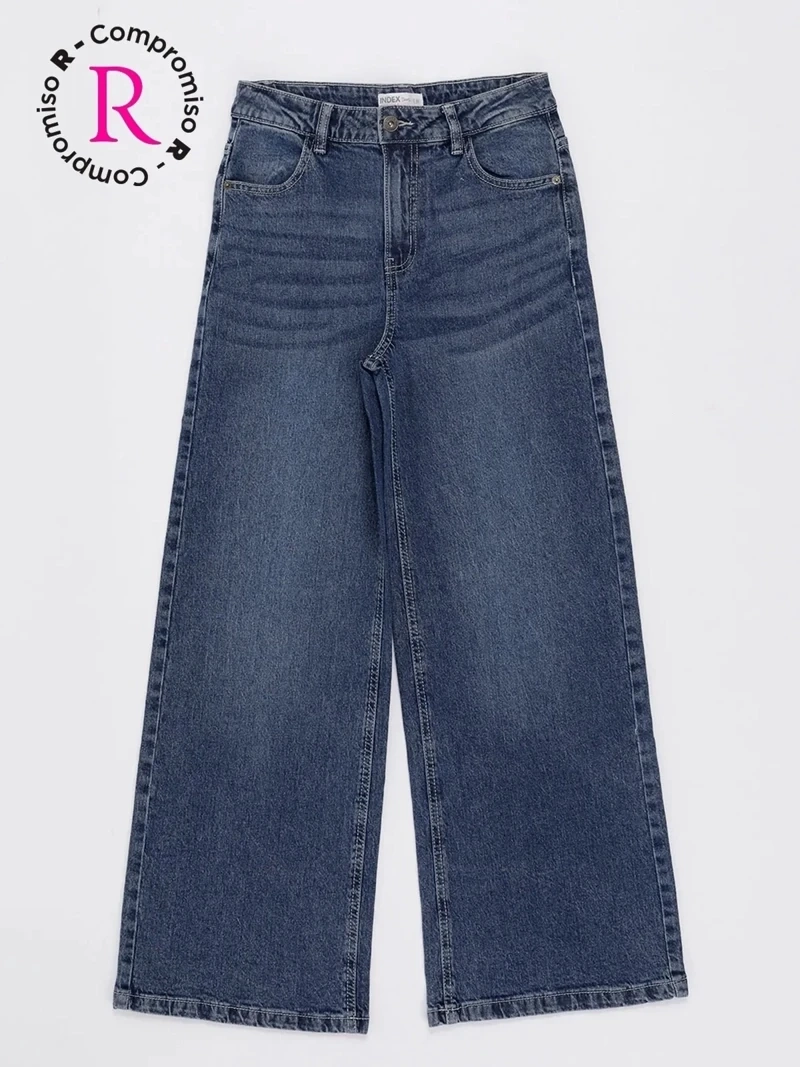 JEANS WIDE FIT NIÑA INDEX TEEN BASIC - 3